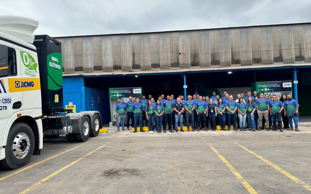 CBSI inicia operação de frota com equipamentos elétricos